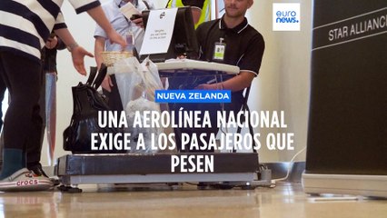Air New Zealand pide a sus pasajeros que se pesen para volar para equilibrar los aviones