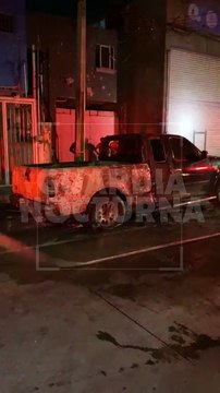 #Preliminar En un acto de vandalismo, sujetos prendieron fuego a una camioneta que se encontraba estacionada sobre el cruce de las calles Santa Esther y Santa Cecilia, en la colonia Santa Margarita de Zapopan #GuardiaNocturna