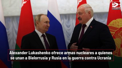 Download Video: Alexander Lukashenko ofrece armas nucleares a quienes se unan a Bielorrusia y Rusia en la guerra contra Ucrania