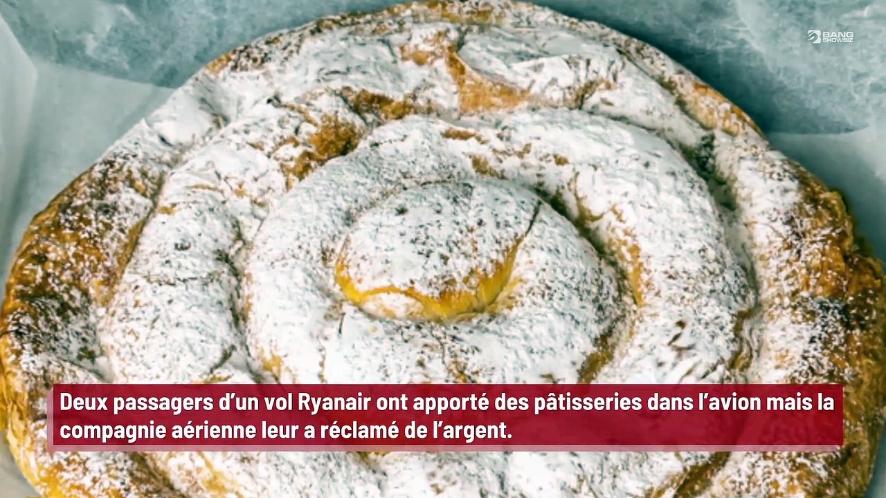 Des passagers d’un vol Ryanair apportent une pâtisserie dans l’avion mais doivent s’acquitter d’une amende !
