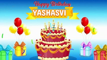 Celebrate YASHASVI's Special Day 🎉 | Happy Birthday Song for YASHASVI