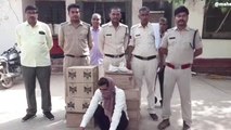 मुरैना: पुलिस को मिली बड़ी सफलता, 8 पेटी अवैध शराब के साथ एक आरोपी गिरफ्तार