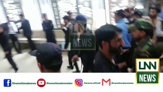 Latest Scenes of Imran Khan's Return from Islamabad High Court | Lnn