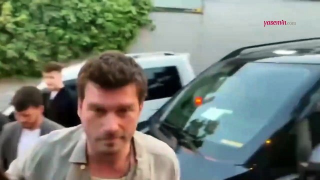 Kıvanç Tatlıtuğ Aile nin sezon finaline yemeğine eşi Başak Dizer ile katıldı!