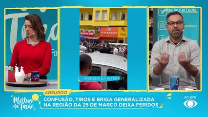 Confusão na 25 de março| Melhor da Tarde 31/05/2023 10:05:33