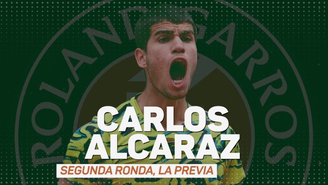 CARLOS ALCARAZ VS TARO DANIEL | Segunda Ronda ROLAND GARROS | DIARIO AS