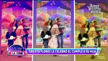 Edison Flores y Ana Siucho celebraron el cumpleaños de su hija mayor