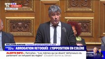 Guillaume Gontard, président du groupe écologiste au Sénat compare Élisabeth Borne à 