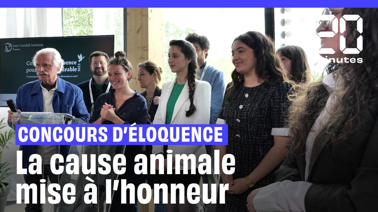 Concours d'éloquence de Jane Goodall : un discours sur la cause animale remporte le premier prix