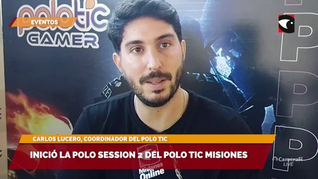 Carlos Lucero, coordinador del Polo TIC, remarcó que la Game Jam del Polo TIC Misiones apunta a profesionalizar las distintas disciplinas que forman parte de la competencia