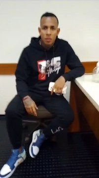 ¡Insólito video! Sebastián Villa le mandó saludos a un equipo de fútbol desde el juzgado