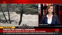 Munzur Çayı taştı, Ovacık yolu kapandı