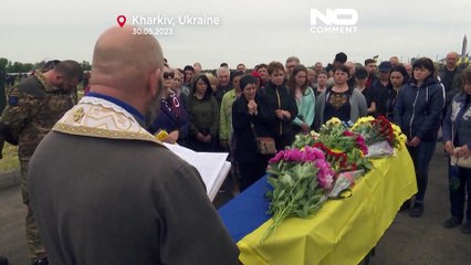 Ukrainischer Soldat: Beisetzung nach mehr als 10 Monaten