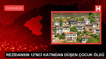 REZİDANSIN 12'NCİ KATINDAN DÜŞEN ÇOCUK ÖLDÜ