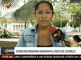 Ciudadanos del estado Guárico promueven campaña contra el hábito de fumar