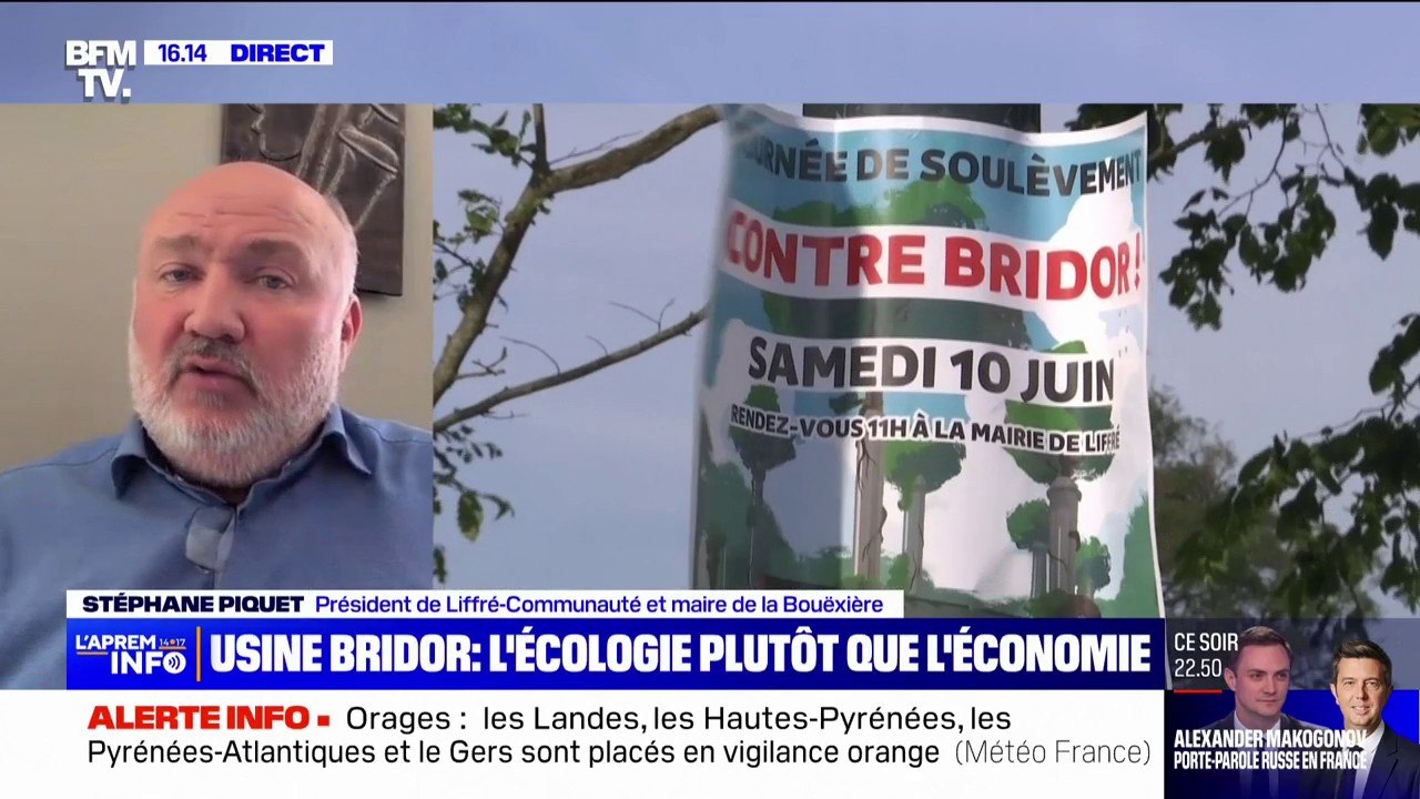 Bridor: "Ces 500 emplois, c'était l'objectif de notre territoire", déplore Stéphane Piquet, président de Liffré-Cormier Communauté après l'abandon du projet d'usine