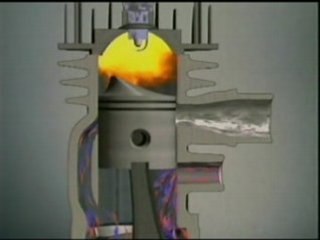 Two stroke cycle engine