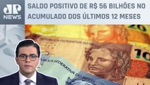 Contas públicas têm superávit primário de R$ 20,3 bilhões em abril; Vilela repercute