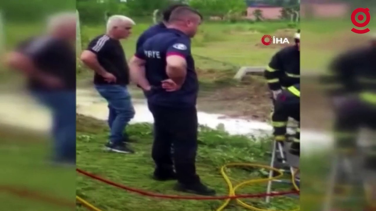 Otomobil ile tanker çapıştı: Tanker sürücüsünü sıkıştığı yerden itfaiye ekipleri kurtardı