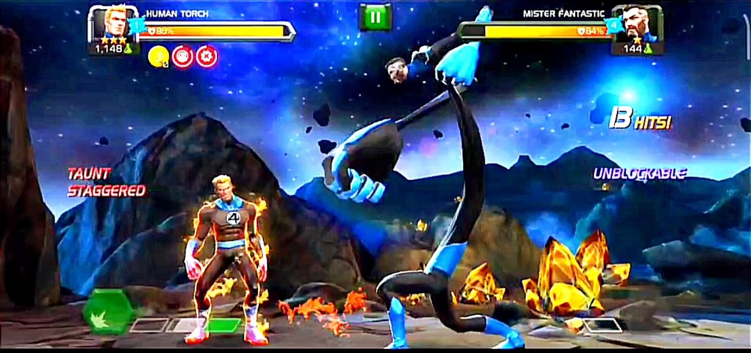Human torch Vs Mr. Fantastic Fighting video  // Fantastic four team Fighting each other