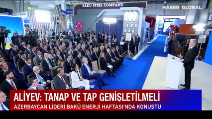 İlham Aliyev: "TANAP ve TAP genişletilmelidir"