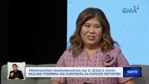 Muling pumirma ng kontrata sa Kapuso Network ang premyadong mamamahayag na si Jessica Soho | Saksi