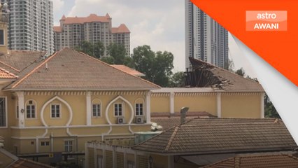 Bumbung dewan besar IKIM runtuh, enam petugas cedera ringan