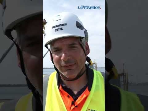 Les flotteurs des trois futures éoliennes offshore de Port-Saint-Louis-du-Rhône ont été mis à l’eau