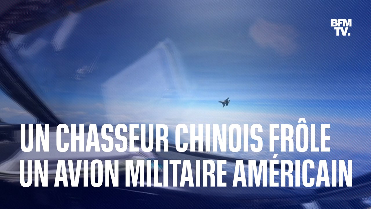 "Un avion de chasse chinois frôle avion militaire américain