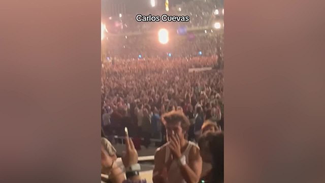 Los famosos que asistieron al concierto de Cold Play