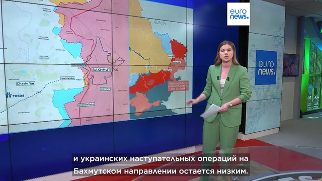 Карта боевых действий в Украине по данным ISW, 31 мая 2023