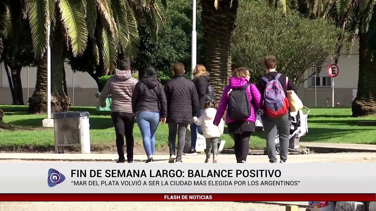 BALANCE FIN DE SEMANA LARGO