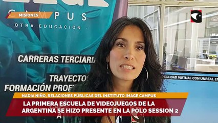 la primera escuela de videojuegos de la argentina se hizo presente en la polo session 2