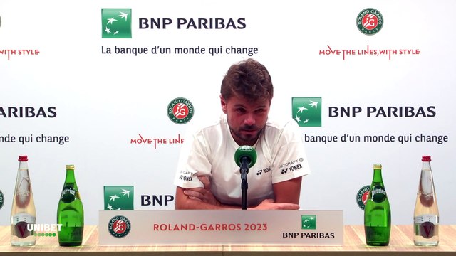 Roland-Garros 2023 - Stan Wawrinka : Je pense et je réfléchis beaucoup trop...