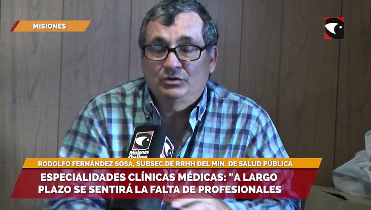Especialidades clínicas médicas: "A largo plazo se sentirá la falta de profesionales en esta área"