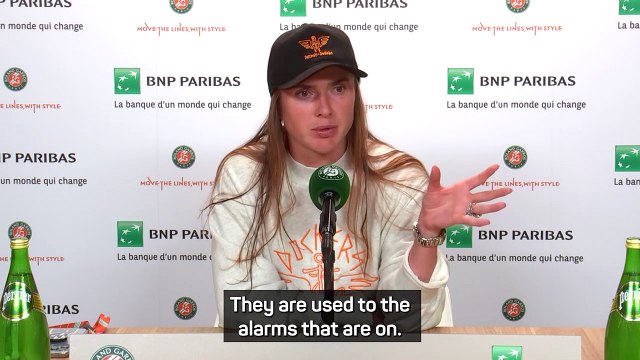 'Ukrainians have got used to war' - Svitolina
