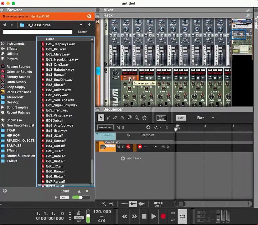HOW I SETUP MY DRUMS ON REASON