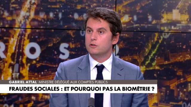 Gabriel Attal : «La mission, qui a consulté les médecins, la CNIL et les services concernés, dit que le plus simple, le plus efficace et le plus sécurisé, c'est de fusionner la carte vitale avec la carte d'identité»