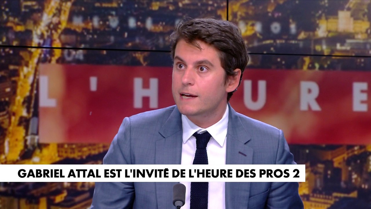 Gabriel Attal : «Quand je présente un plan sur la fraude sociale [...], évidemment que c'est vu, discuté, validé par la Première ministre et par le président»