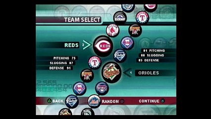 MLB Slugfest 2006 Reds vs Orioles Part 1