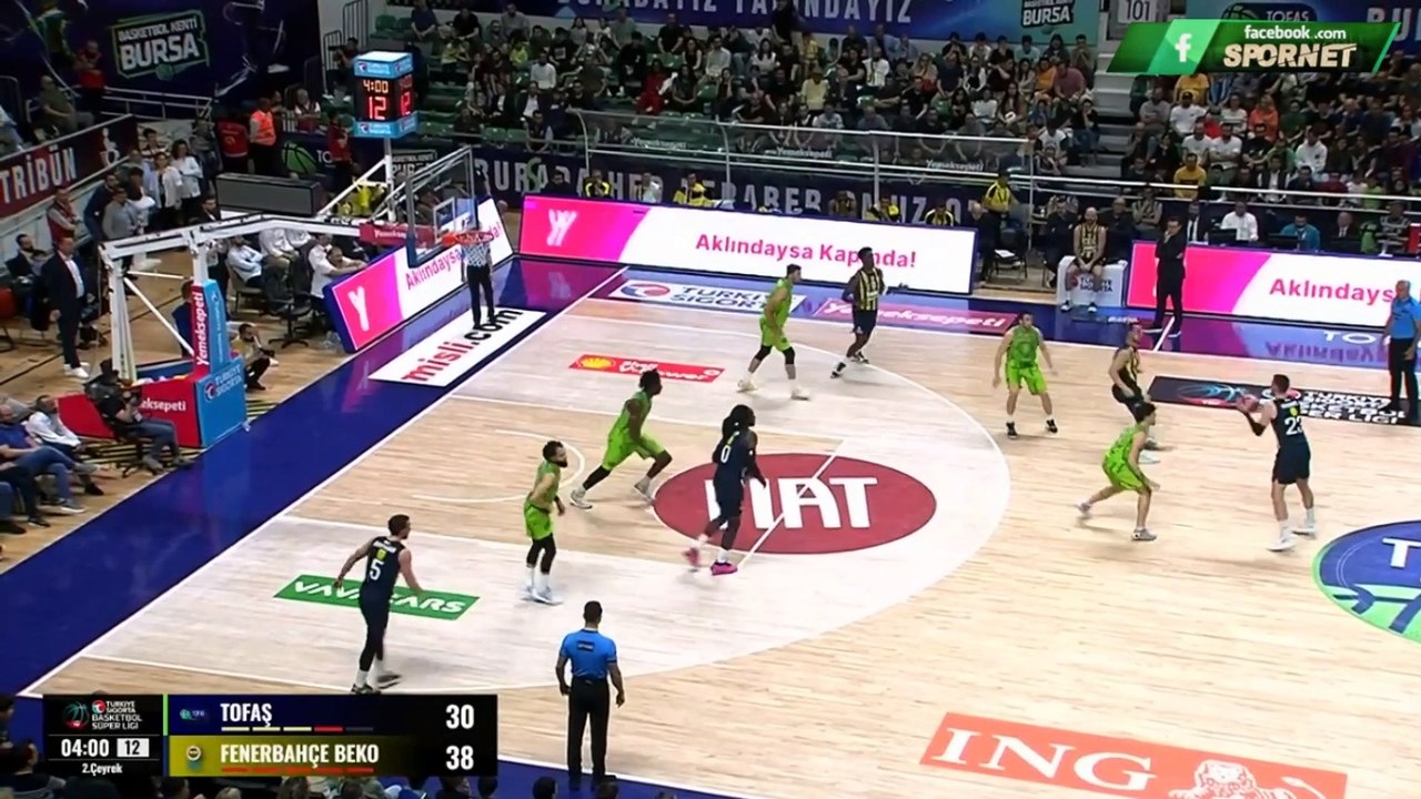 Tofaş  87-98 Fenerbahçe (2. maç FULL)
