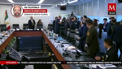 Álvarez Icaza está en desacuerdo con la presentación del informe de las fuerzas armadas