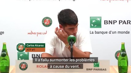 Roland-Garros - Alcaraz : "Shapovalov, un adversaire dangereux"