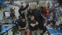 Tripulación de misión privada a la estación espacial internacional regresa a la Tierra