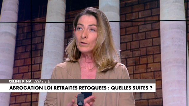 Céline Pina : «Quand on est un pouvoir politique faible et qu'on montre ce spectacle-là, en règle générale, on s'affaiblit encore plus»