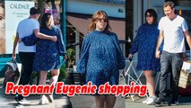 Princess Eugenie was spotted shopping with her husband in London in the last days before giving birt