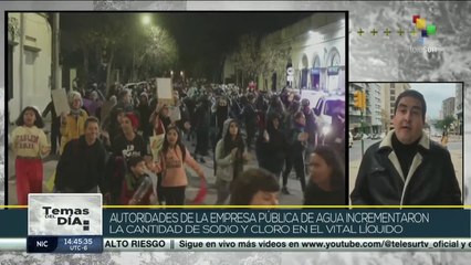 Trabajadores de Uruguay convocan a movilización en defensa del agua