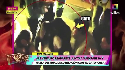 Ale Venturo es captada con su ex Daniel León