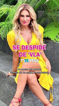 Anette Cuburu se va del matutino de TV Azteca, tras 5 años de trabajar en el programa