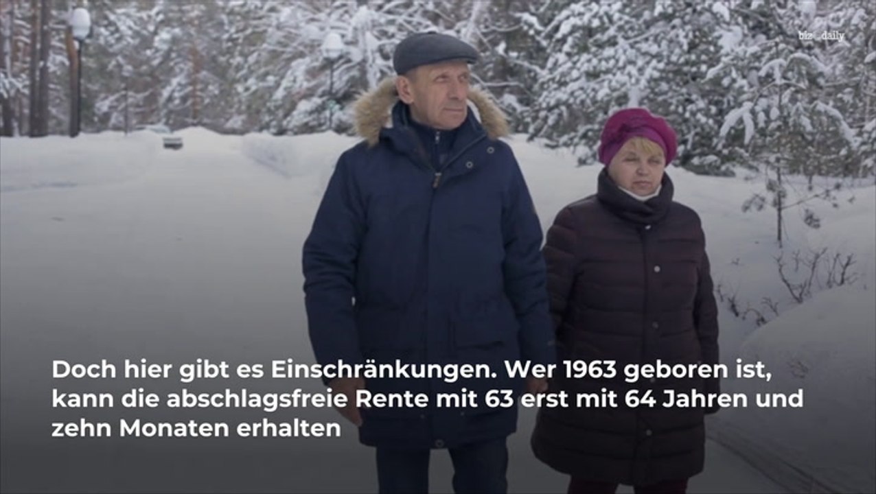 Rente ab 63: Gilt das auch für Schwerbehinderte?